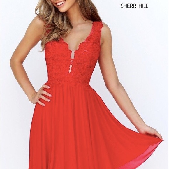 Sherri Hill Dresses & Skirts - Sherri Hill #50756 Short Prom Dress